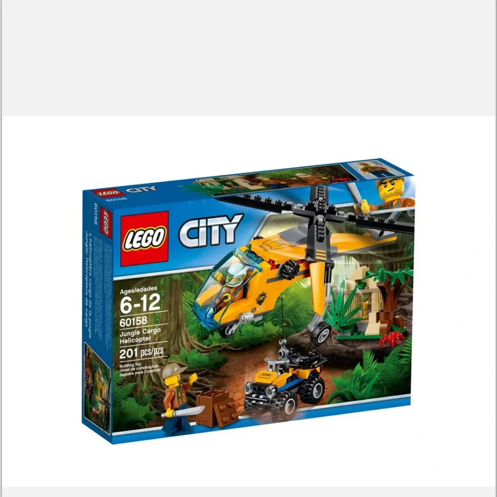 Lego City Set 60158- City Jungle Cargo Helicopter